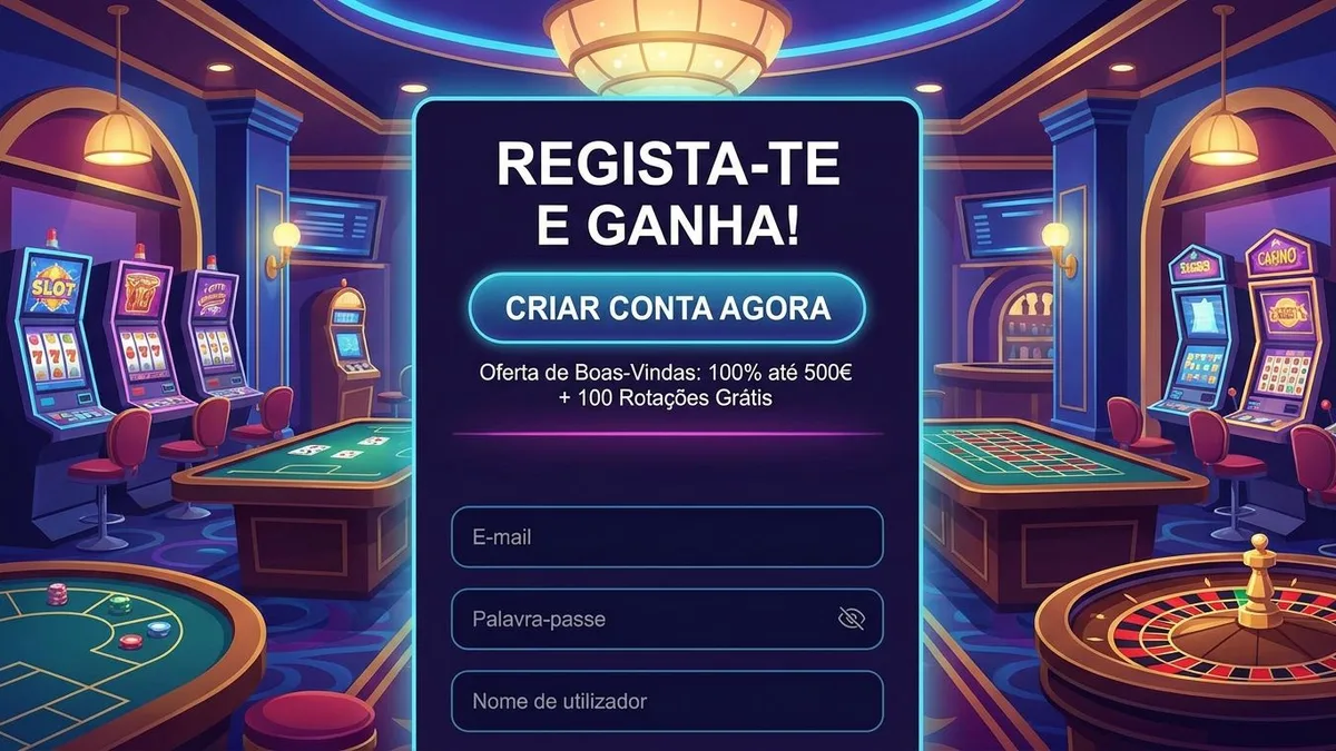 Registo com bónus
